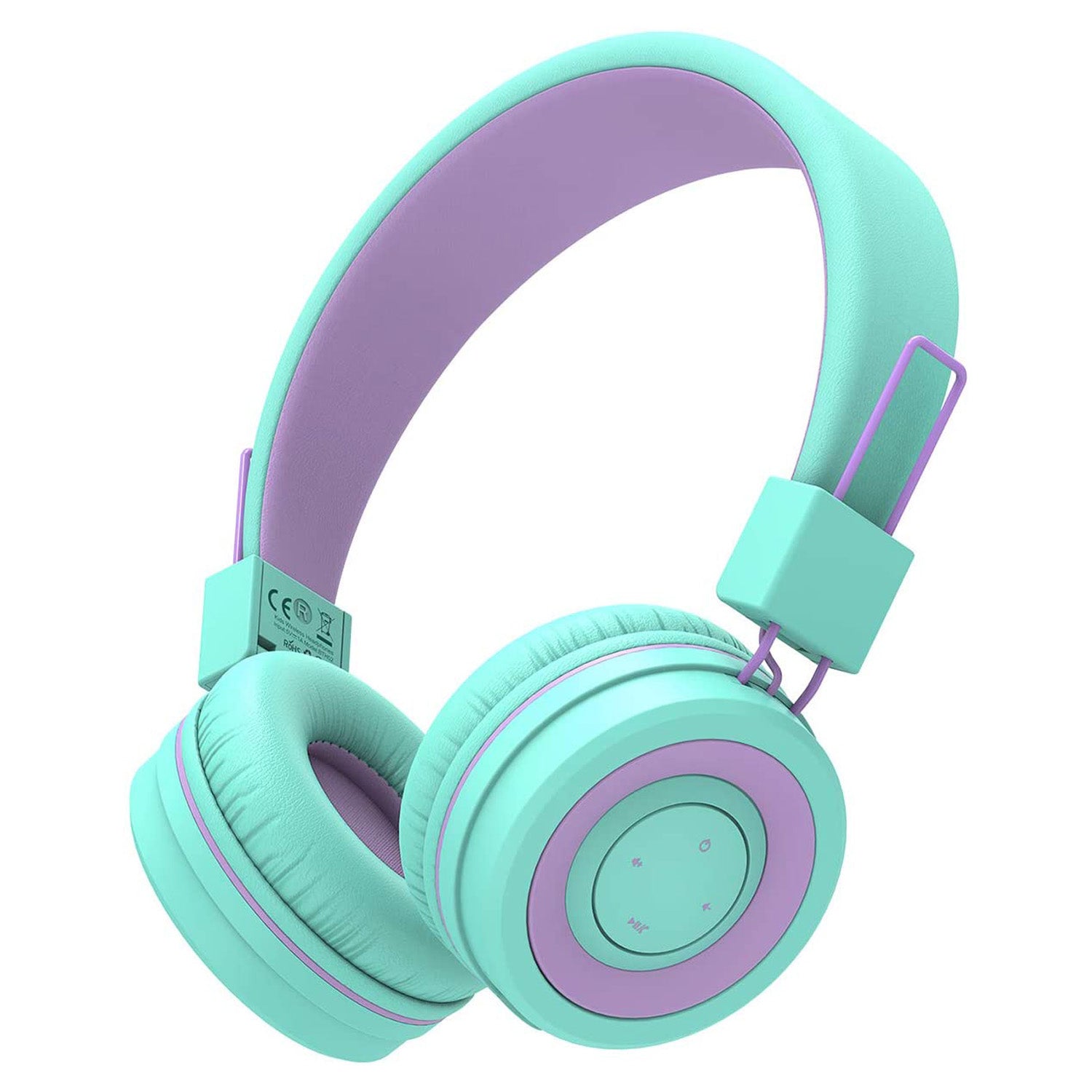 Kids Bluetooth Headphones, iClever BTH02 Kids Headphones with MIC, 22H  Playtime