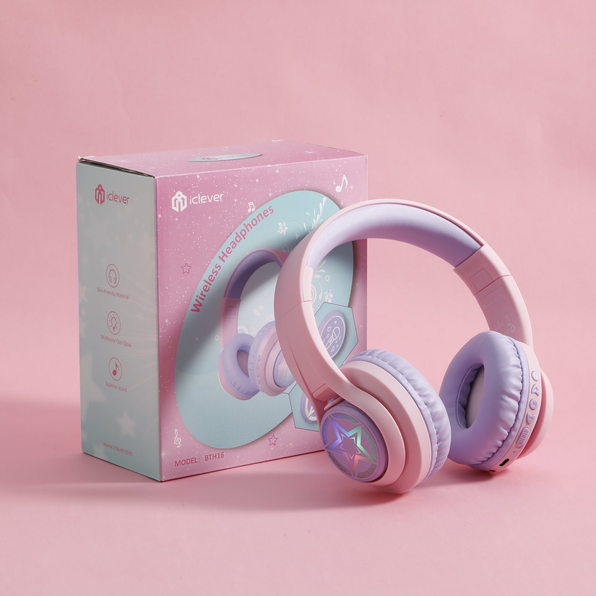 iClever TransNova Kids Bluetooth Headphones (US Exclusive)