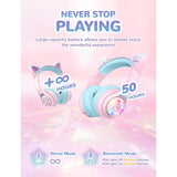 iClever Cat Ear Bluetooth Headphones BTH13