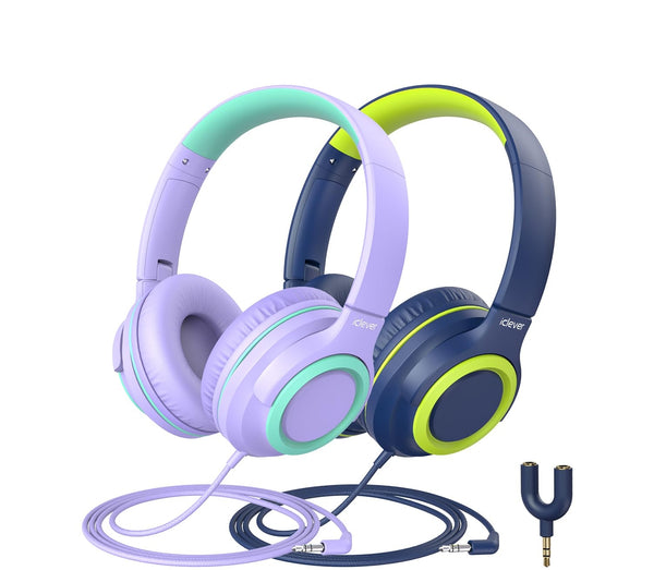 2-Pack iClever Kids Headphones HS22