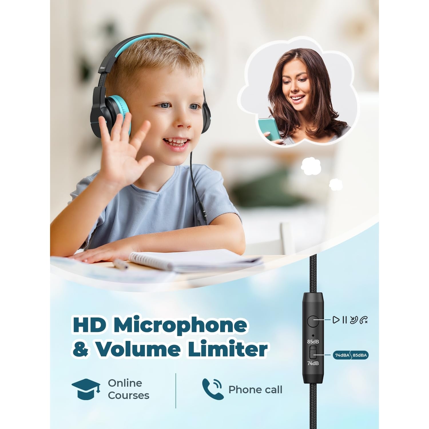 iClever Kids Headphones HS19