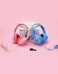 2-Pack iClever Kids Headphones HS22 Pink & Blue