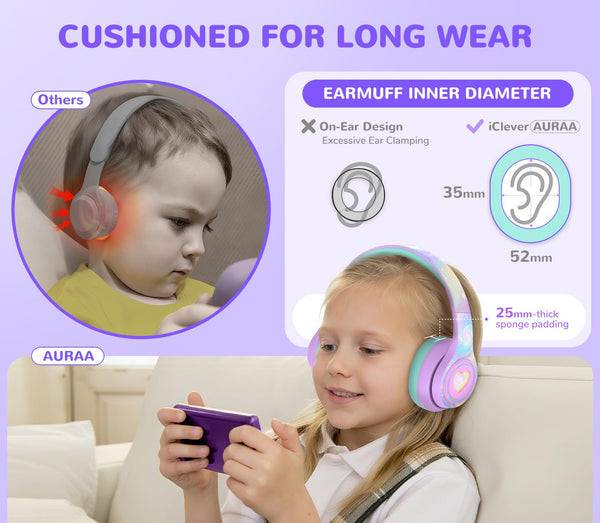 iClever Auraa Active Noise Cancelling Headphones