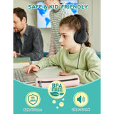 iClever Kids Wired Headphones for K-12 School Bulk 5 Pack HS27