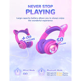 iClever Cat Ear Bluetooth Headphones BTH13