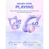 iClever Cat Ear Bluetooth Headphones BTH13