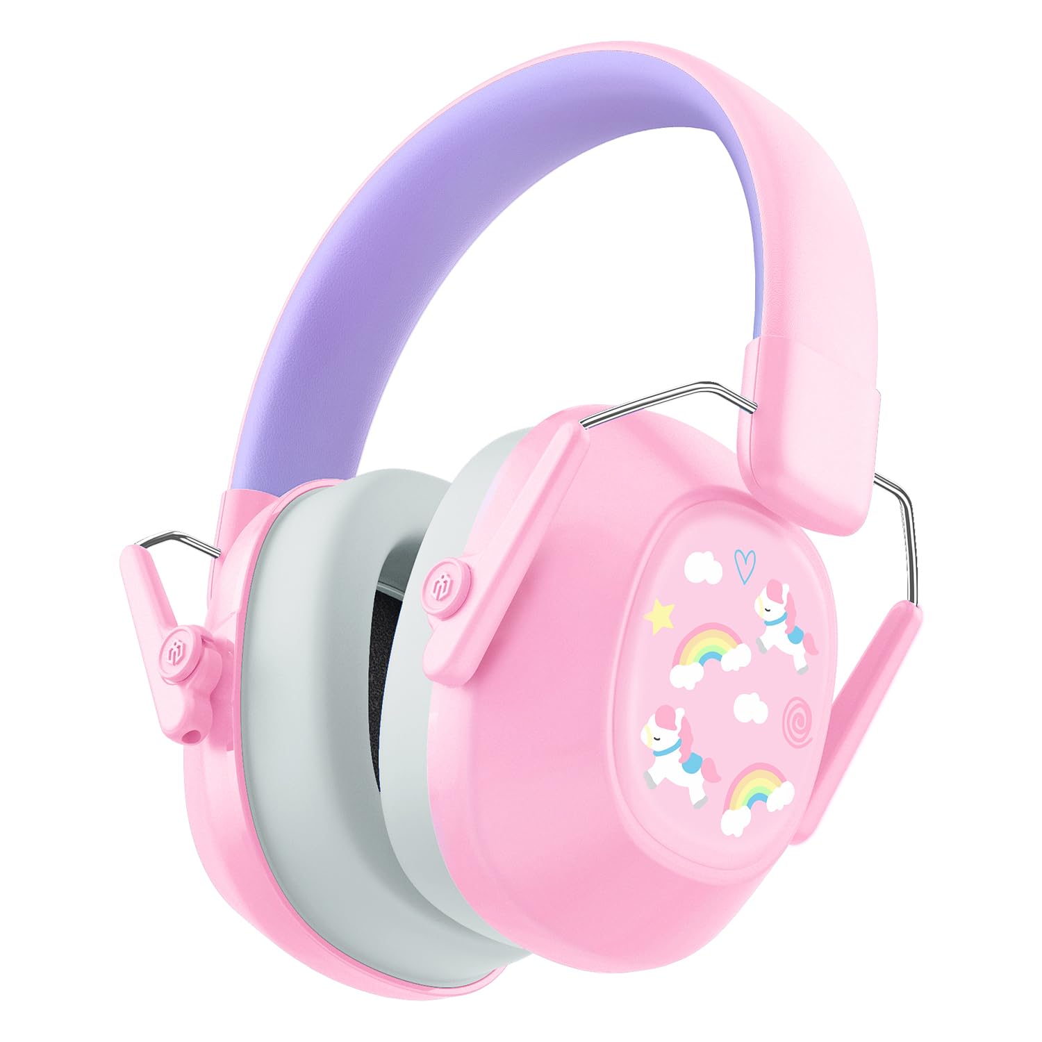 iClever Noise Cancelling Headphones for Kids, 26dB NRR Safety Noise Reduction Ear Muffs