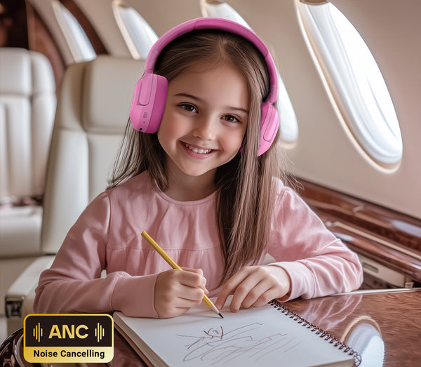 iClever BTH20 Active Noise Cancelling Headphones for Kids