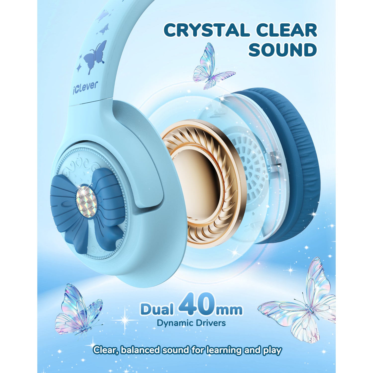 iClever Kids Headphones C371