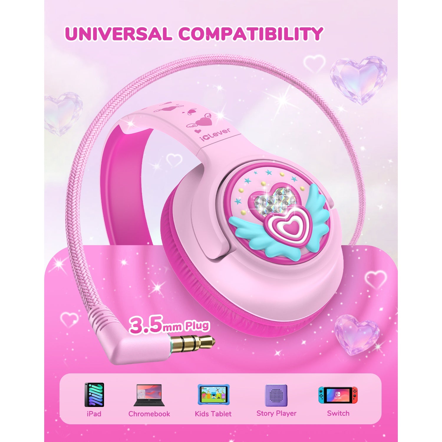 iClever Kids Headphones C371
