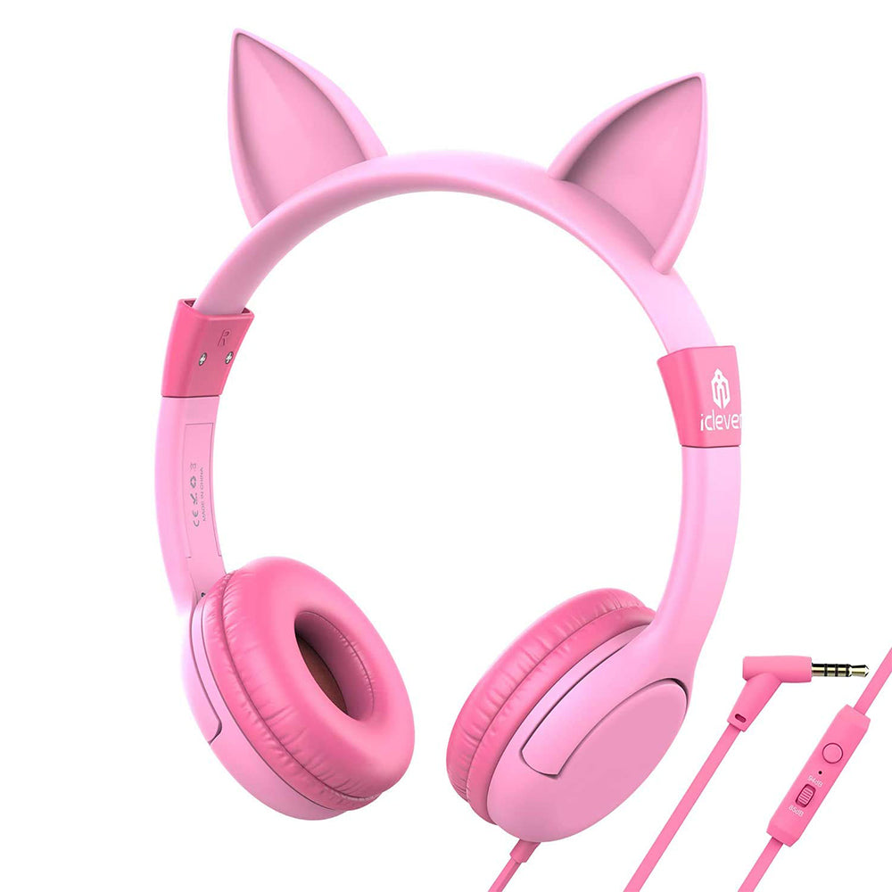 iClever Kids Headphones HS01 Pink
