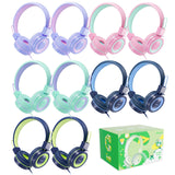 iClever Kids Wired Headphones HS14 Bulk 10-Pack