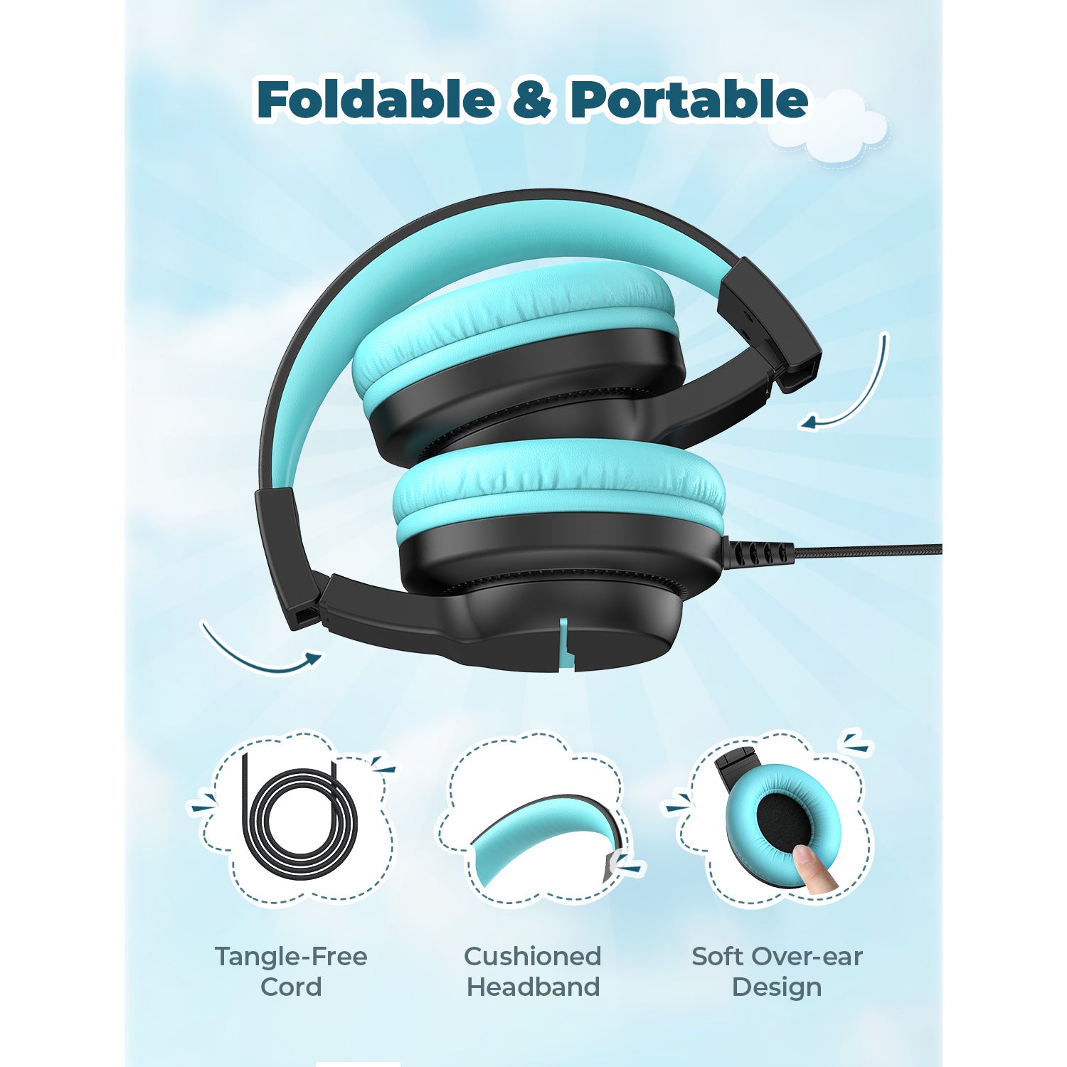 iClever Kids Headphones HS19