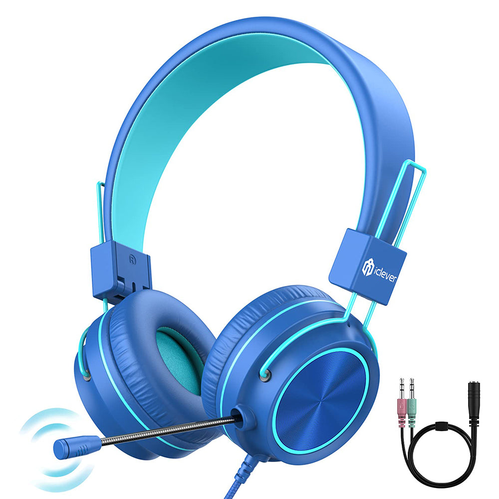 Casque Audio Enfant, iClever HS23 Casque pour Enfant avec câble