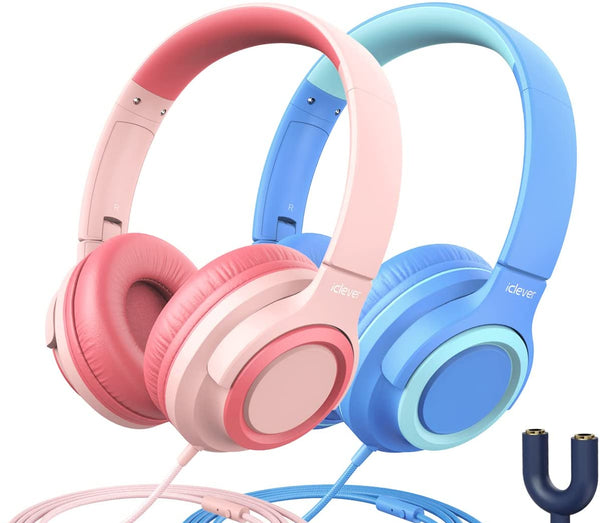 2-Pack iClever Kids Headphones HS22